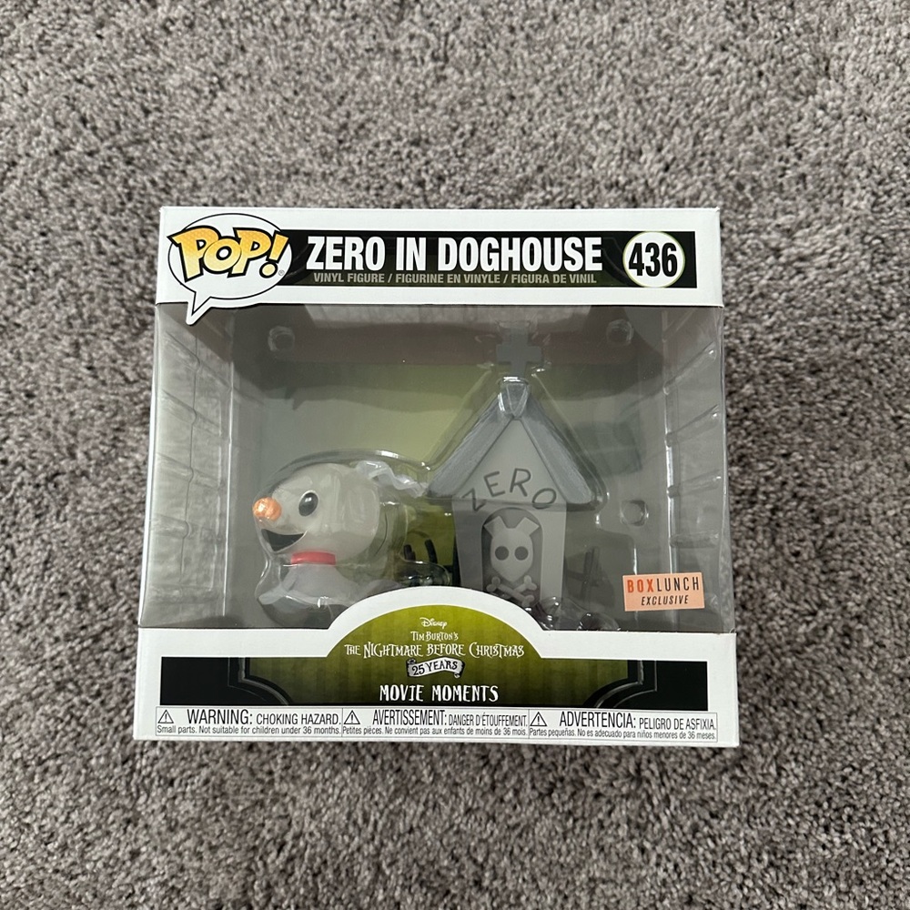 Funko Pop Movie Moments Zero in Doghouse #436 BoxLunch Exclusive